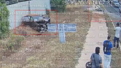 Acidente entre BMWs no Lago Sul resulta em fratura exposta em adolescente