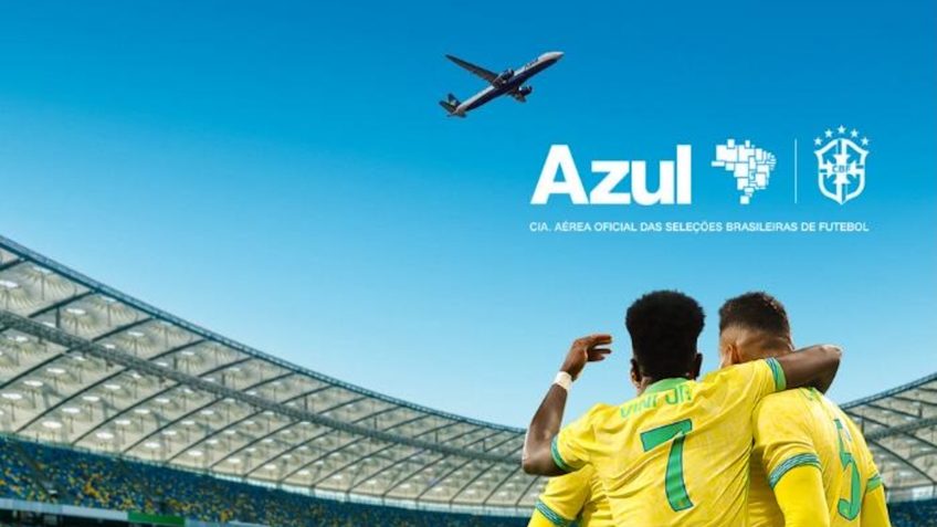 Azul se Torna a Nova Airline Oficial das Seleções Brasileiras