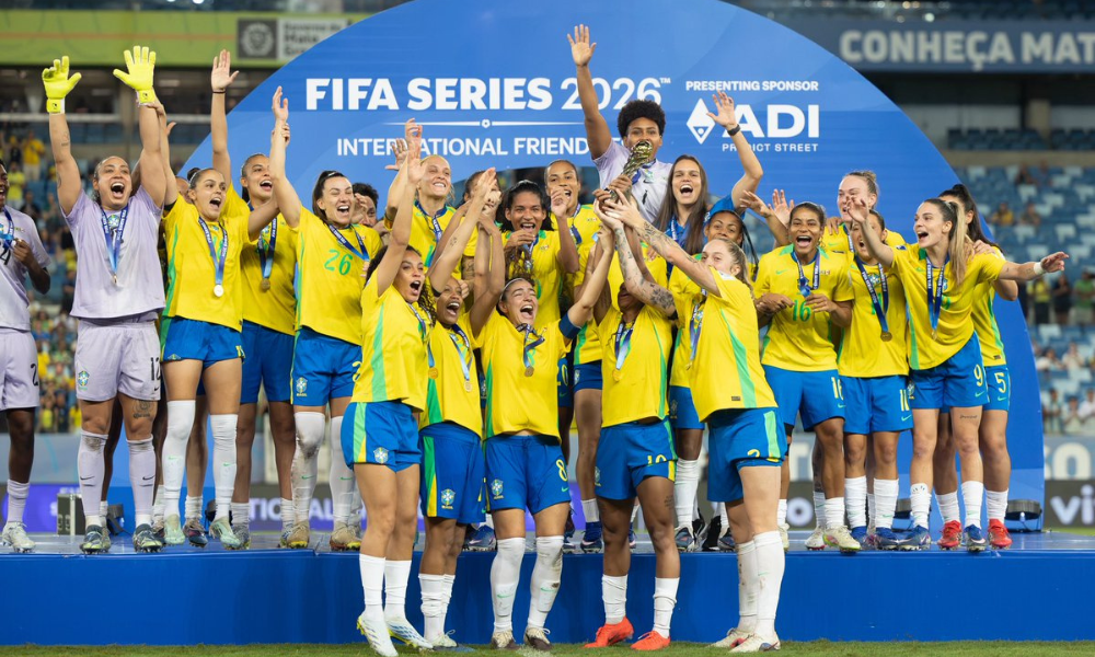 Brasil triunfa sobre o Canadá com 1 a 0 e leva o título da FIFA Series