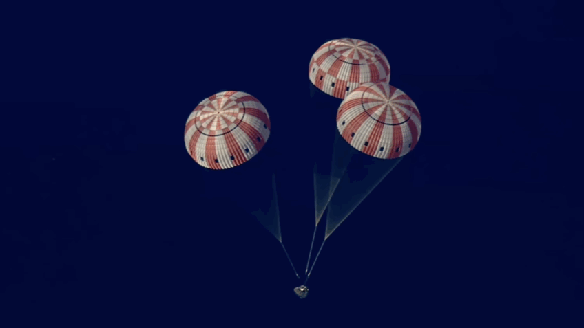 Confira as imagens da Artemis 2 ao retornar para a Terra!