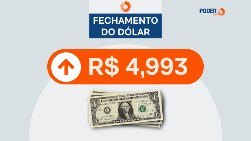 Dólar estaciona em R$ 4,99 enquanto Bolsa sofre nova queda pelo segundo dia consecutivo