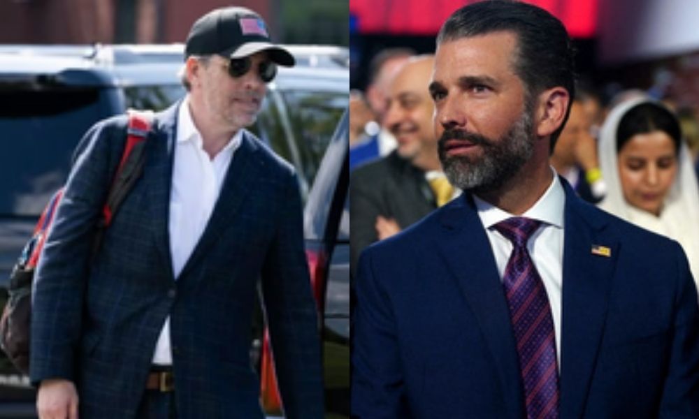 Filho de Biden enfrenta herdeiros de Trump em emocionante luta na jaula