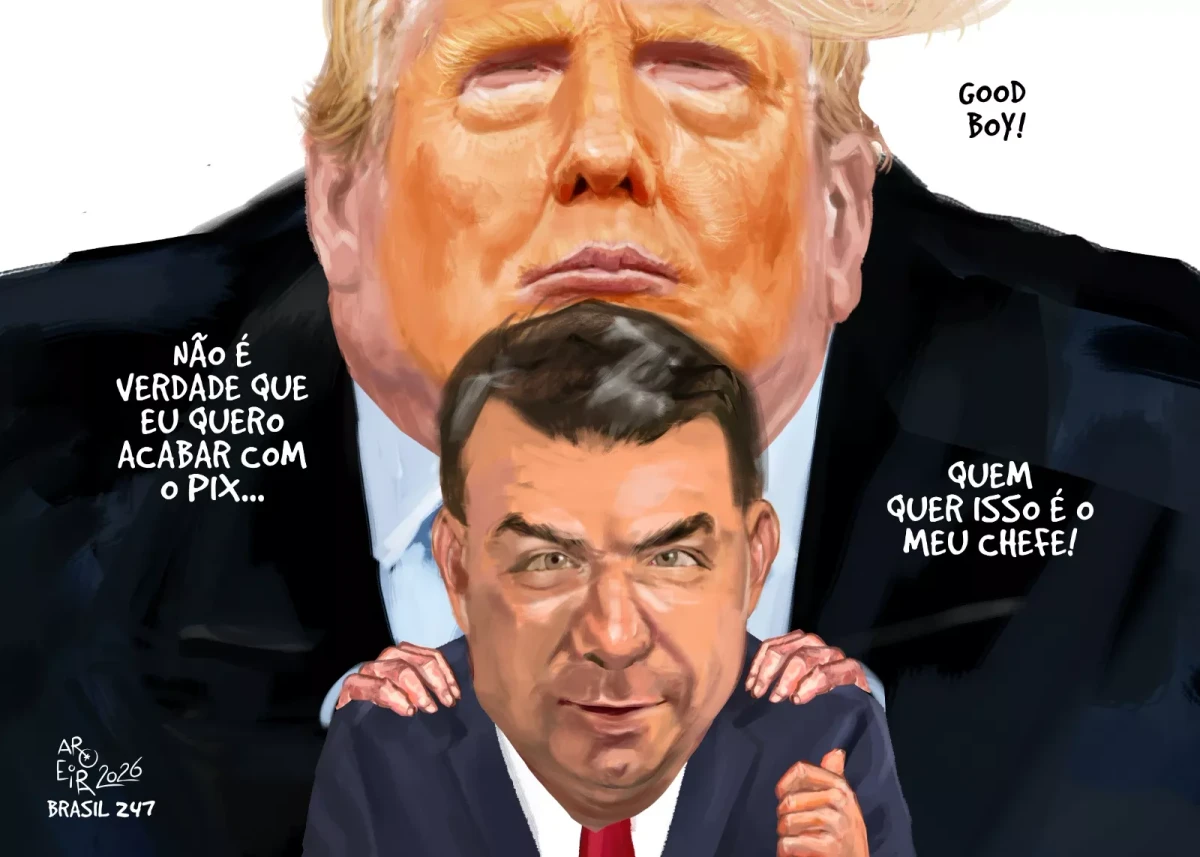 Ilustração Cômica do Aroeira