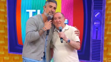 Marcos Mion se torna alvo de piadas e ofusca a tributo a Renato Aragão