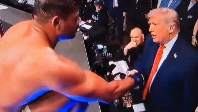Trump assiste à luta do UFC enquanto negociações com o Irã não avançam